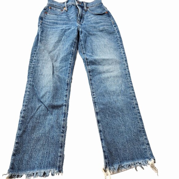 Madewell Women's Size 23 Petite The Perfect Vintage Jean Raw Hem - Picture 1 of 7